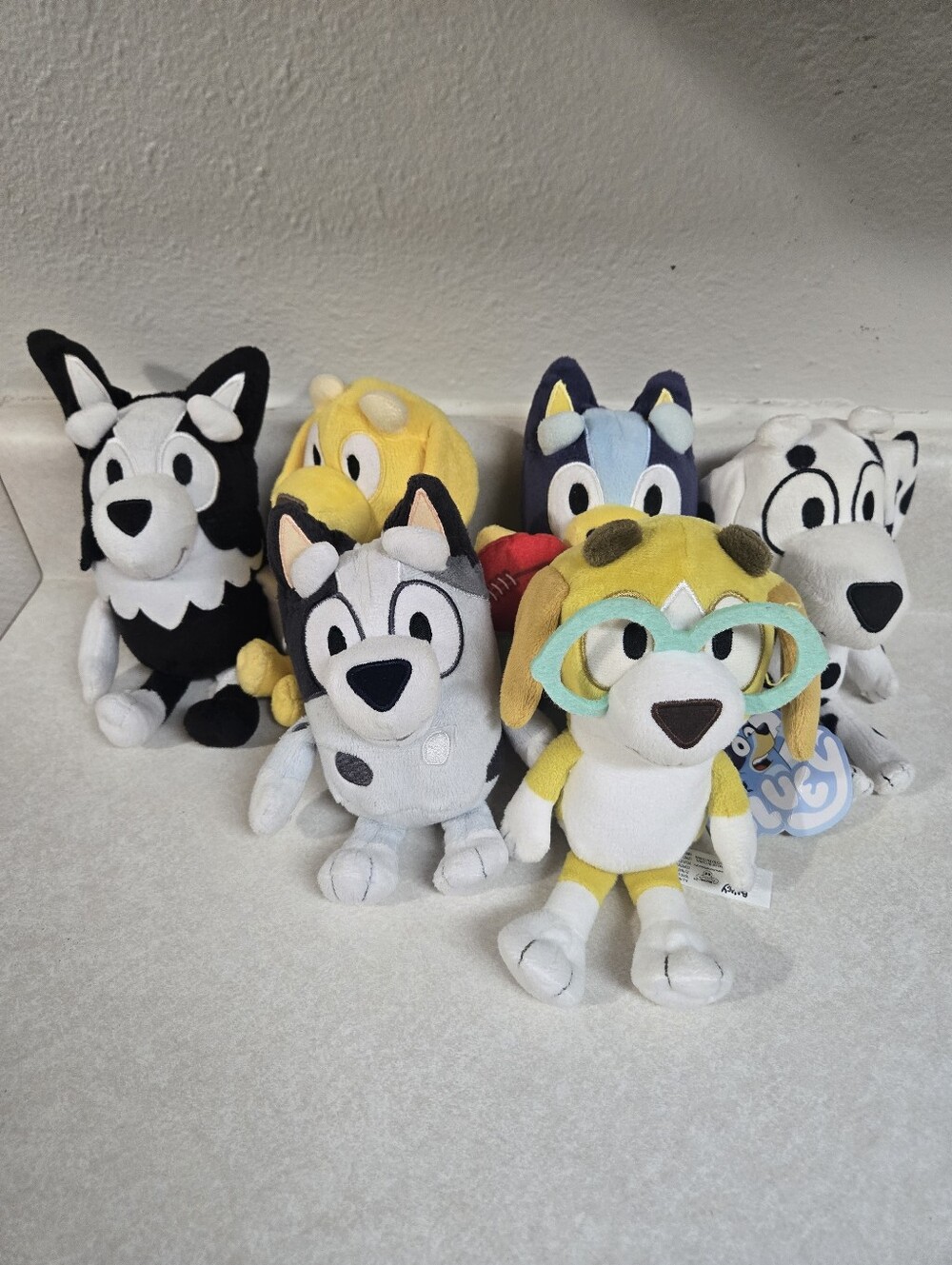 Bundle Of Bluey Plush And Characters